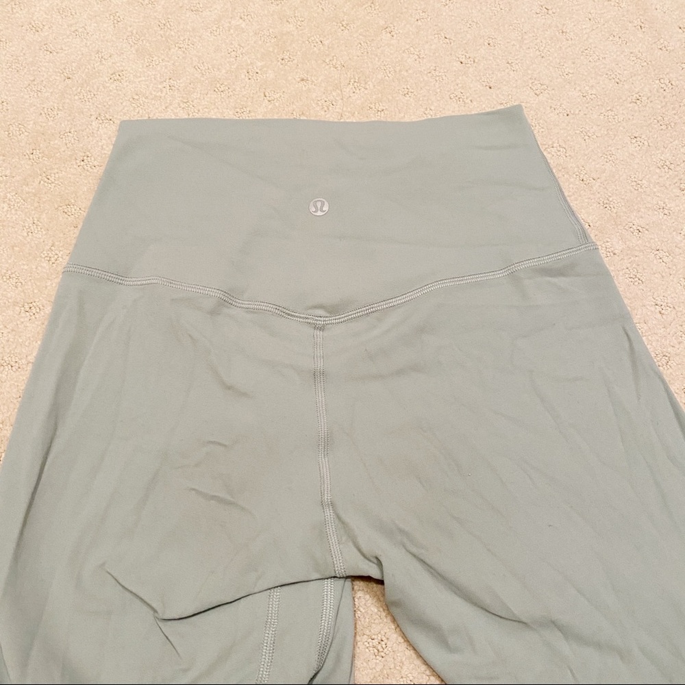 Lululemon Soft Green Align Leggings (Size 6) - Picture 2 of 2